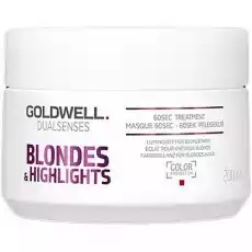 Goldwell Blondes Highlights 60s balsam pielęgnacyjny po zabiegu rozjaśniania 200ml Zdrowie i uroda Kosmetyki i akcesoria Pielęgnacja i stylizacja włosów Maski do włosów