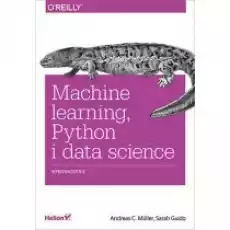 Machine learning Python i data science Książki Nauki ścisłe