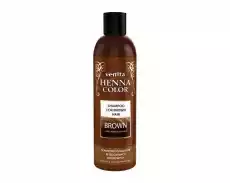 Henna Color Brown szampon ziołowy do włosów w odcieniach brązowych 250ml Zdrowie i uroda Kosmetyki i akcesoria Pielęgnacja i stylizacja włosów Szampony do włosów