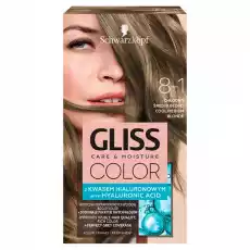 Schwarzkopf Gliss Color krem koloryzujący do włosów 81 Chłodny Średni Brąz Zdrowie i uroda Kosmetyki i akcesoria Pielęgnacja i stylizacja włosów Farby i szampony koloryzujące