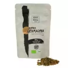 Matcha Magic Herbata genmaicha japońska zielona z prażonym ryżem 80 g Bio Artykuły Spożywcze Herbata