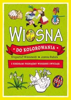 Wiosna do kolorowania Dla dziecka