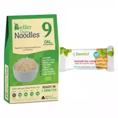 Makaron Konjac Noodle Bezglutenowy Bio 385g Better Than Foods Sezamki z Ksylitolem i Maltitolem 27 g Santini Artykuły Spożywcze