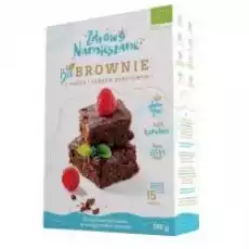 Zdrowo Namieszane Brownie z kakao i cukrem kokosowym 290 g Bio Artykuły Spożywcze Produkty sypkie