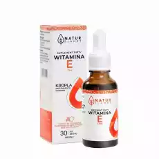 Witamina E w Kroplach 12 mg 30 ml Natur Planet Artykuły Spożywcze