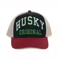 Czapka marki Husky model HS23BEXHA44CO011RAPPERCANVAS kolor BORDEAUXNAVYBLAZERDKGREY Akcesoria Męskie Sezon Cały rok Odzież obuwie dodatki Galanteria i dodatki