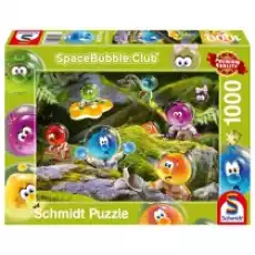 Puzzle 1000 el Premium Quality Spacebubble Club Lądowanie w lesie Schmidt Dla dziecka Zabawki Puzzle