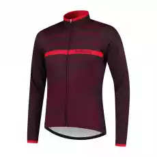 Rogelli bluza rowerowa męska stripe bordeaux rog351014 Rozmiar S Sport i rekreacja