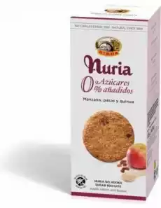 Ciastka z jabłkiem rodzynkami i quinoa BC 135g Zdrowie i uroda