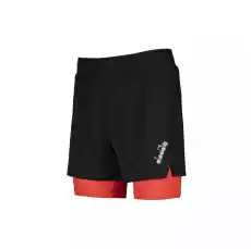 Spodenki krótkie męskie DIADORA DOUBLE LAYER BERMUDA BE ONE Odzież obuwie dodatki Odzież męska Spodenki męskie