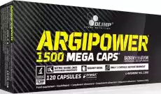 OLIMP Argipower 1500 Mega Caps 120 kapsułek Sport i rekreacja Odżywki i suplementy Odżywki wspomagające odchudzanie