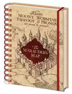Harry Potter Mapa Huncwotów notes Gadżety
