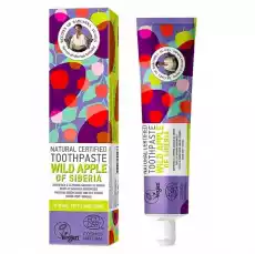 Natural Toothpaste naturalna pasta do zębów Dzikie Jabłko z Syberii 85g Zdrowie i uroda Kosmetyki i akcesoria Pielęgnacja zębów i jamy ustnej