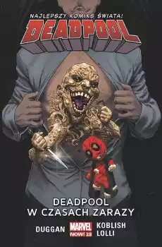 Komiks Deadpool Deadpool w czasach zarazy Tom 6 Gadżety