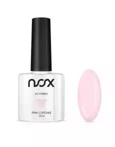 3806 Lakier Hybrydowy NOX Pink Cupcake 7 ml Zdrowie i uroda Kosmetyki i akcesoria Manicure i pedicure Lakiery do paznokci