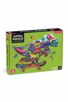 Puzzle konturowe 75 el Jurajski Skatepark Gadżety Ezoteryka