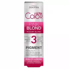 Ultra Color Pigment tonujący kolor włosów Różowy Blond 100ml Zdrowie i uroda Kosmetyki i akcesoria Pielęgnacja i stylizacja włosów Farby i szampony koloryzujące