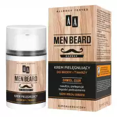 AA Men Beard krem pielęgnujący do brody i twarzy 50ml Zdrowie i uroda Kosmetyki i akcesoria Kosmetyki dla mężczyzn Męskie kosmetyki i akcesoria do golenia