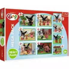 Puzzle 10w1 Co robi Bing Trefl Dla dziecka Zabawki Puzzle