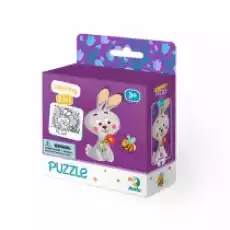 Puzzle 16 el Zajączek kolorowanka Dodo Dla dziecka Zabawki Puzzle