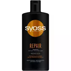 Syoss Repair Shampoo szampon do włosów suchych i zniszczonych 440ml Zdrowie i uroda Kosmetyki i akcesoria Pielęgnacja i stylizacja włosów Szampony do włosów