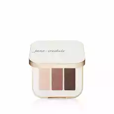 Jane Iredale PUREPRESSED EYE SHADOWS TRIPLE potrójne cienie do powiek kolor pink quartz Zdrowie i uroda Kosmetyki i akcesoria Makijaż i demakijaż Makijaż oczu