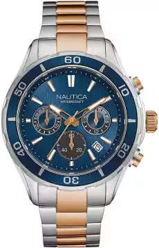 Męski Zegarek NAUTICA model NAD21508G 44MM Biżuteria i zegarki Zegarki Zegarki damskie