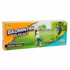 Badminton set siatka 2x rakietka 2x lotka NS48 MC Mega Creative Dla dziecka Zabawki Zabawki ogrodowe