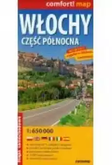 Comfortmap Laminowana mapa samochodowa Włochy część północna 1650 000 Książki Literatura podróżnicza