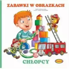 Zabawki w obrazkach Chłopcy Książki Dla dzieci