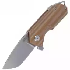 Nóż Kubey Campe Striped Beige G10 Sandblast D2 KU203F Broń i militaria Noże i przybory Noże