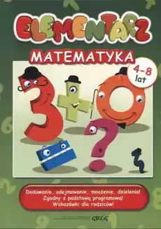 Matematyka elementarz Książki Dla dzieci Edukacyjne