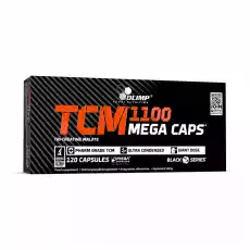 Olimp TCM 1100 mg Mega Caps 30 kapsułek Sport i rekreacja Odżywki i suplementy