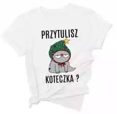 koszulka na mikołajki Odzież obuwie dodatki Odzież damska Tshirty i koszulki damskie