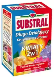 SUBSTRAL Kwiaty 2w1 kompleksowa ochrona 25ml Dom i ogród Ogród Rośliny i ochrona roślin