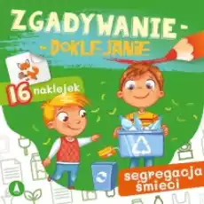 Zgadywaniedoklejanie Segregacja śmieci Książki Dla dzieci