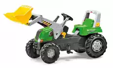 Rolly Toys Junior Zielony Traktor na pedały z łyżką 811465 Dla dziecka Zabawki Rowerki i inne pojazdy dla dzieci