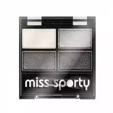 Miss Sporty Studio Colour Quattro Eye Shadow poczwórne cienie do powiek 404 Real SmokySmoky Black 5g Zdrowie i uroda Kosmetyki i akcesoria Makijaż i demakijaż Makijaż oczu