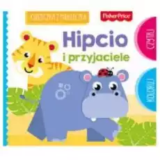 Fisher Price Książeczka z pudełeczka Hipcio i przyjaciele Książki Dla dzieci