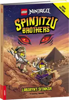 Lego Ninjago Spinjitzu Brothers labirynt Sfinksa LBWS6703 Książki Dla dzieci