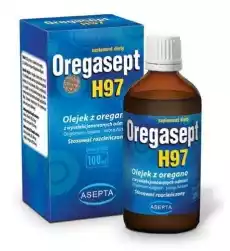 ASEPTA Oregasept H97 100ml Olejek z oregano Zdrowie i uroda Kosmetyki i akcesoria Kosmetyki i akcesoria do kąpieli Olejki do kąpieli Aromaterapia