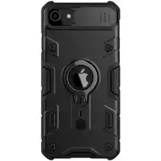 Etui Nillkin CamShield Armor Case iPhone SE 20222020 87 czarne Telefony i akcesoria Akcesoria telefoniczne Etui