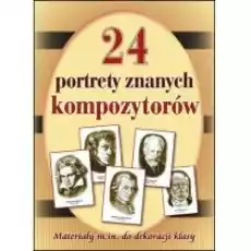 24 portrety znanych kompozytorów Teczka Książki Podręczniki i lektury