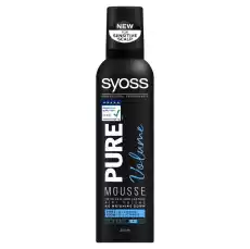 Syoss Pure Volume Mousse pianka do włosów nadająca objętość 250ml Zdrowie i uroda Kosmetyki i akcesoria Pielęgnacja i stylizacja włosów Kosmetyki do stylizacji włosów