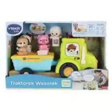 Traktorek Wesołek interaktywny do nauki 61488 Vtech Książki Dla dzieci