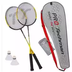 Zestaw Techman badminton T3011S Sport i rekreacja Tenis i pokrewne Badminton