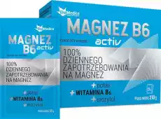 Magnez B6 activ x 21 saszetek Zdrowie i uroda Zdrowie Witaminy minerały suplementy diety