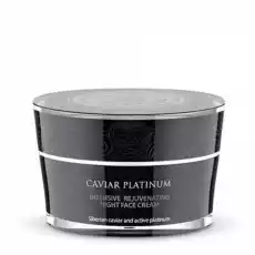 Natura Siberica Caviar Platinum Intensywnie odmładzający krem na noc 50 ml Zdrowie i uroda Kosmetyki i akcesoria