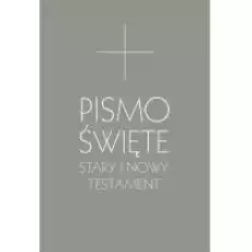 Pismo Święte Stary i Nowy Testament Książki Religia