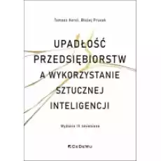 Upadłości przedsiębiorstw a wykorzystanie Książki Biznes i Ekonomia